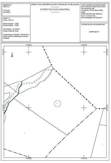 Terrains de loisirs bois etangs a vendre Liausson 34800 Hérault 117370 m2  42500 euros