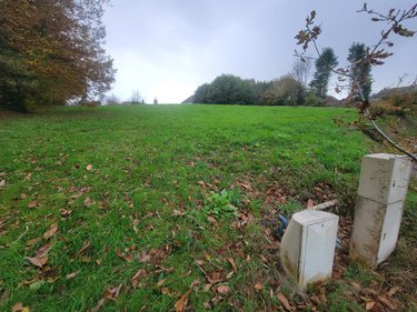 Terrain a batir a vendre Plouray 56770 Morbihan 1238 m2  17900 euros