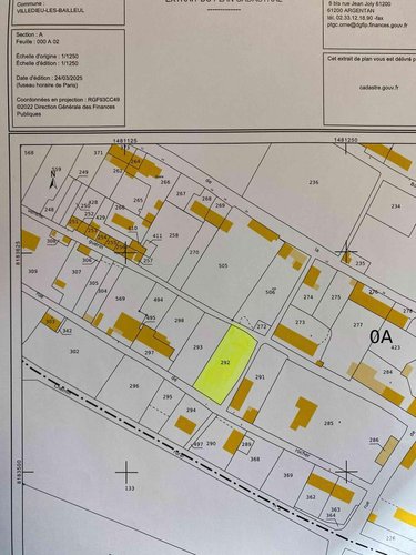 Terrain a batir a vendre Villedieu-lès-Bailleul 61160 Orne 808 m2  17160 euros