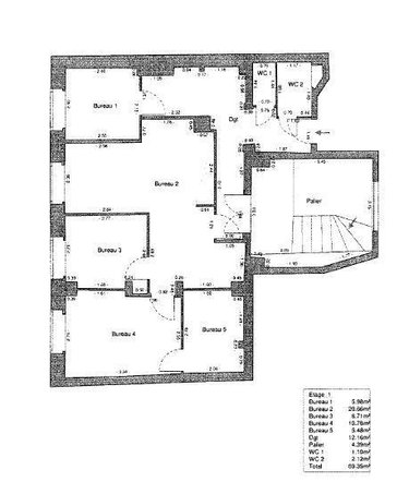 Fonds et murs commerciaux a vendre Paris 2e arrondissement 75002 Paris 161 m2  1560000 euros