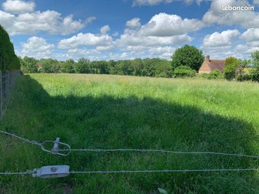 Terrain a batir a vendre Les Bottereaux 27250 Eure 1800 m2  26500 euros