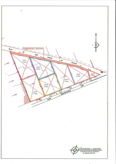 Terrain a batir a vendre Thibie 51510 Marne 622 m2  46040 euros
