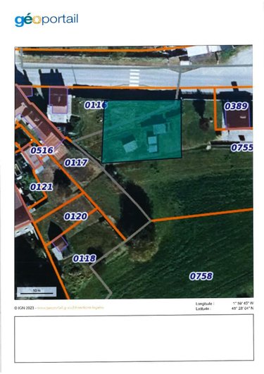 Terrain a batir a vendre Lanvallay 22100 Côtes-d'Armor 495 m2  63600 euros