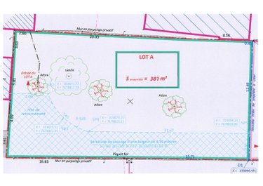Terrain a batir a vendre Bras-Panon 97412 Réunion 381 m2  92000 euros