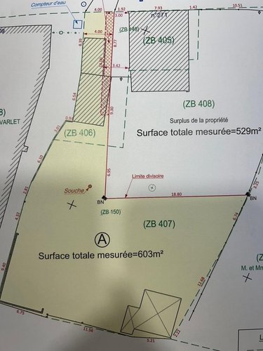 Terrain a batir a vendre Hazebrouck 59190 Nord 600 m2  54900 euros