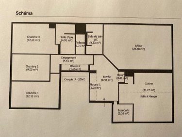 Appartement a vendre Paris 12e arrondissement 75012 Paris 116 m2 4 pièces 1097250 euros