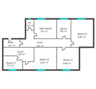 Appartement a vendre Fougères 35300 Ille-et-Vilaine 80 m2 4 pièces 135270 euros