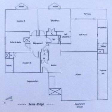 Appartement a vendre Gap 05000 Hautes-Alpes 110 m2 4 pièces 178200 euros