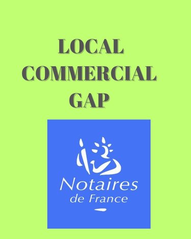 Fonds et murs commerciaux a vendre Gap 05000 Hautes-Alpes 97 m2  252200 euros