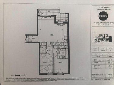 Location appartement Orléans 45000 Loiret 67 m2 3 pièces 810 euros