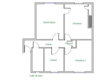 Appartement a vendre Paris 17e arrondissement 75017 Paris 50 m2 3 pièces 545000 euros