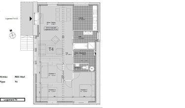 Appartement a vendre Pont-Aven 29930 Finistère 91 m2 4 pièces 267840 euros