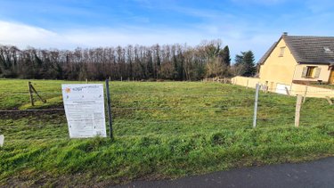Terrain a batir a vendre Les Hogues 27910 Eure 1037 m2  60000 euros
