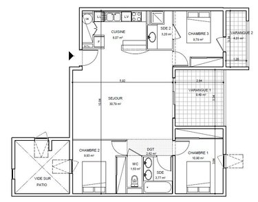 Appartement a vendre Saint-Denis 97400 Réunion 80 m2 4 pièces 320000 euros