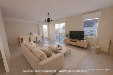 Appartement a vendre Bruz 35170 Ille-et-Vilaine 63 m2 3 pièces 205990 euros