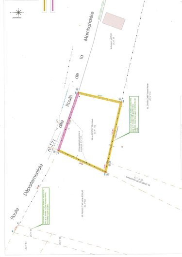 Terrain a batir a vendre Les Moutiers-en-Cinglais 14220 Calvados 1478 m2  76000 euros