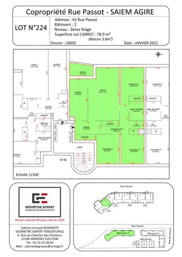 Appartement a vendre Évreux 27000 Eure 79 m2 4 pièces 107216 euros