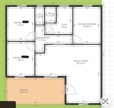 Maison a vendre Saint-Benoît 97470 Réunion 90 m2 4 pièces 317000 euros