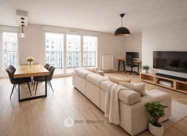 Appartement a vendre Villeurbanne 69100 Rhône 65 m2 3 pièces 285000 euros