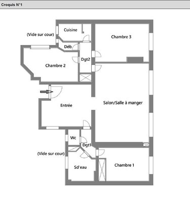 Appartement a vendre Paris 13e arrondissement 75013 Paris 81 m2 4 pièces 636000 euros