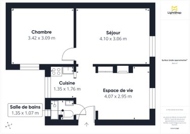 Appartement a vendre Paris 18e arrondissement 75018 Paris 39 m2 3 pièces 425250 euros