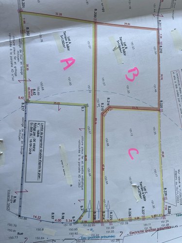 Terrain a batir a vendre Barc 27170 Eure 1375 m2  30740 euros