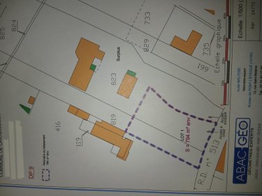 Terrain a batir a vendre Cricqueboeuf 14113 Calvados 794 m2  207200 euros