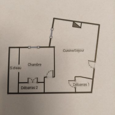 Appartement a vendre Gap 05000 Hautes-Alpes 31 m2 2 pièces 85000 euros
