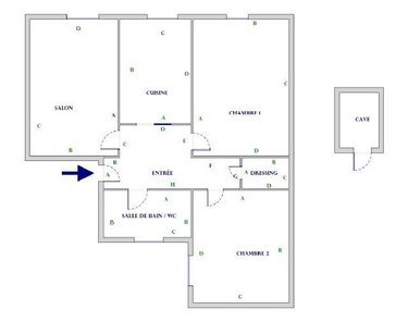 Appartement a vendre Malakoff 92240 Hauts-de-Seine 54 m2 3 pièces 400000 euros