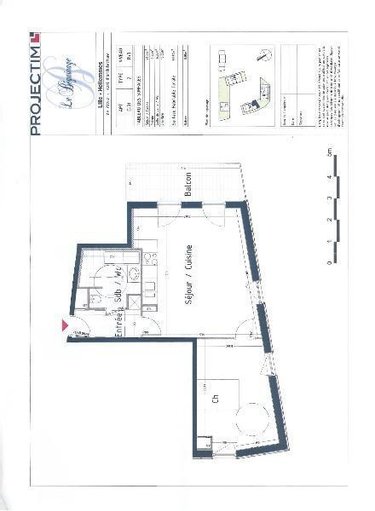 Location appartement Hellemmes-Lille 59260 Nord 56 m2 2 pièces 850 euros