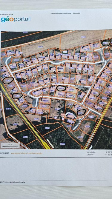 Terrain a batir a vendre La Suze-sur-Sarthe 72210 Sarthe 500 m2  35000 euros