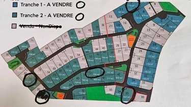 Terrain a batir a vendre La Suze-sur-Sarthe 72210 Sarthe 720 m2  50500 euros