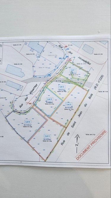 Terrain a batir a vendre La Suze-sur-Sarthe 72210 Sarthe 500 m2  35000 euros