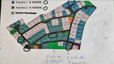 Terrain a batir a vendre La Suze-sur-Sarthe 72210 Sarthe 500 m2  35000 euros