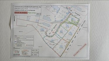 Terrain a batir a vendre La Suze-sur-Sarthe 72210 Sarthe 500 m2  35000 euros
