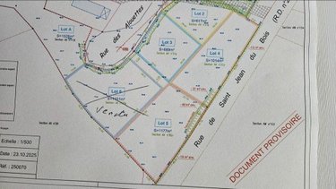 Terrain a batir a vendre La Suze-sur-Sarthe 72210 Sarthe 500 m2  35000 euros