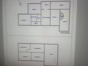 Maison a vendre Pruillé-l'Éguillé 72150 Sarthe 131 m2 4 pièces 262500 euros