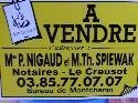 Terrain a batir a vendre Le Creusot 71200 Saône-et-Loire 328 m2  28400 euros