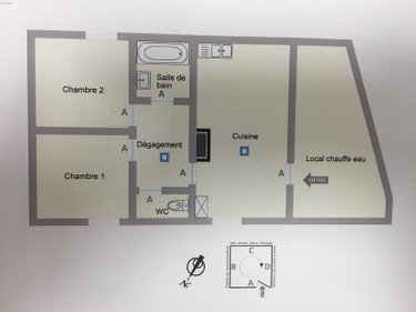 Maison a vendre Argy 36500 Indre 120 m2 5 pièces 53140 euros