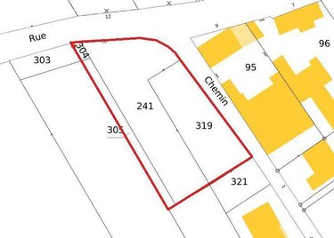 Terrain a batir a vendre Songy 51240 Marne 1450 m2  47000 euros