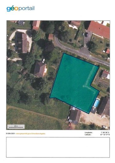 Terrain a batir a vendre Thénioux 18100 Cher 1730 m2  24932 euros