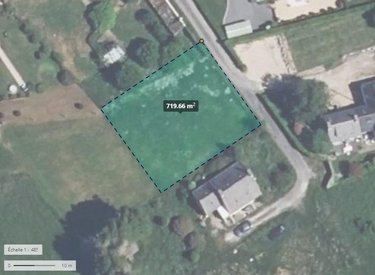 Terrain a batir a vendre Scaër 29390 Finistère 719 m2  22400 euros