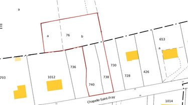 Terrain a batir a vendre Domfront-en-Champagne 72240 Sarthe 2277 m2  28000 euros