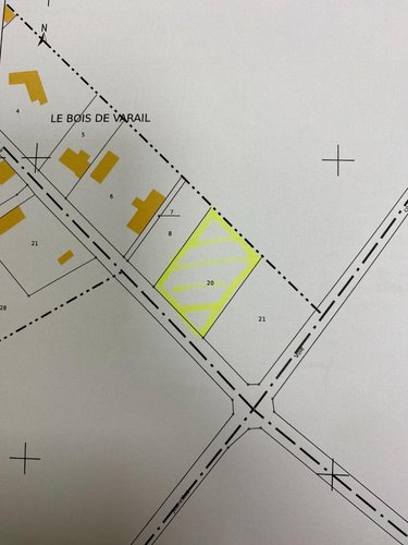 Terrain a batir a vendre Chezelles 36500 Indre 1697 m2  19400 euros