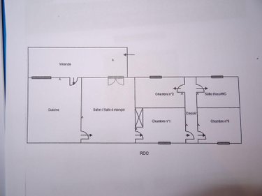 Maison a vendre Le Tranger 36700 Indre 100 m2 4 pièces 74200 euros