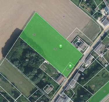 Terrain a batir a vendre Froidmont-Cohartille 02270 Aisne 6644 m2  46000 euros