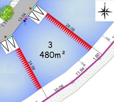 Terrain a batir a vendre Scaër 29390 Finistère 480 m2  47488 euros