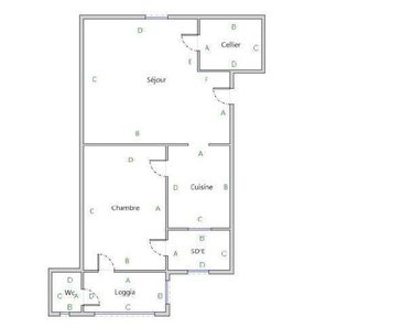 Appartement a vendre Toulon 83000 Var 44 m2 2 pièces 94000 euros