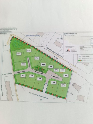 Terrain a batir a vendre La Flèche 72200 Sarthe 627 m2  24291 euros