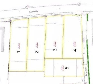 Terrain a batir a vendre Bray-Dunes 59123 Nord 486 m2  93730 euros